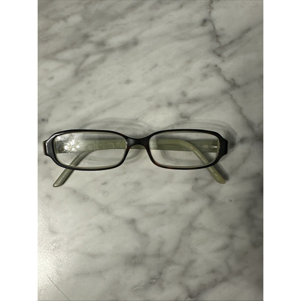 CALVIN KLEIN COLLECTION Eyeglasses Frame Italy CK691 146 49-15-135 Tortoise TS26